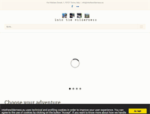Tablet Screenshot of intothewilderness.eu